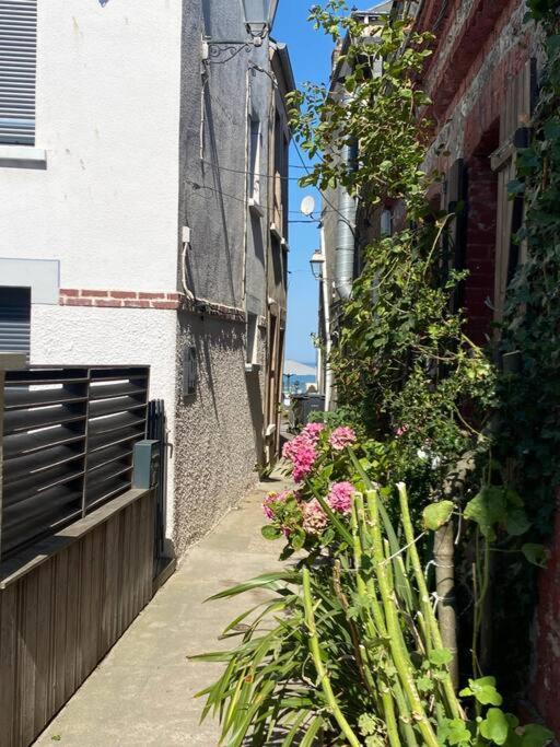 Yport, Maison De Pecheur Avec Jolie Terrasse. Luaran gambar